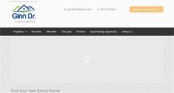 Desktop Screenshot of ginndr.com