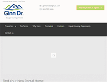 Tablet Screenshot of ginndr.com